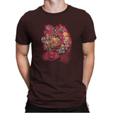 Mad Kart - Pop Impressionism - Mens Premium T-Shirts RIPT Apparel Small / Dark Chocolate