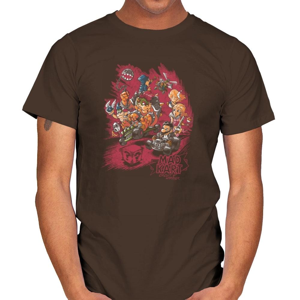 Mad Kart - Pop Impressionism - Mens T-Shirts RIPT Apparel Small / Dark Chocolate