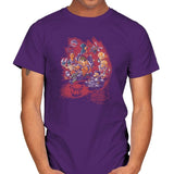Mad Kart - Pop Impressionism - Mens T-Shirts RIPT Apparel Small / Purple