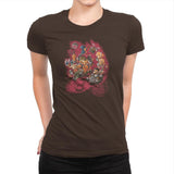 Mad Kart - Pop Impressionism - Womens Premium T-Shirts RIPT Apparel Small / Dark Chocolate