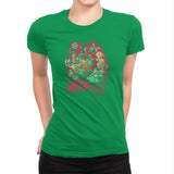 Mad Kart - Pop Impressionism - Womens Premium T-Shirts RIPT Apparel Small / Kelly Green