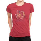 Mad Kart - Pop Impressionism - Womens Premium T-Shirts RIPT Apparel Small / Red