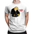 Mad - Mens Premium T-Shirts RIPT Apparel Small / White