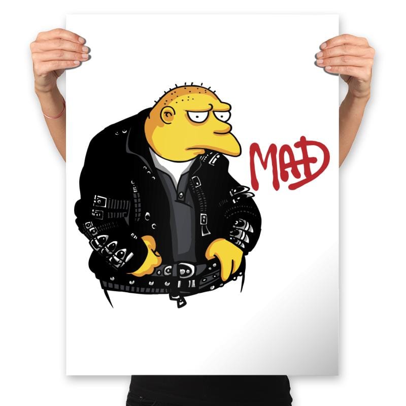 Mad - Prints Posters RIPT Apparel 18x24 / White