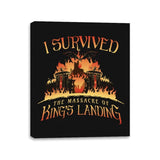 Mad Queen Survivor - Canvas Wraps Canvas Wraps RIPT Apparel 11x14 / Black