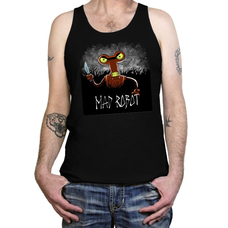 Mad Robot - Tanktop Tanktop RIPT Apparel X-Small / Black