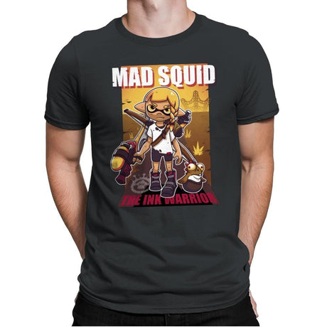 Mad Squid - Mens Premium T-Shirts RIPT Apparel Small / Heavy Metal