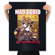 Mad Squid - Prints Posters RIPT Apparel 18x24 / Black