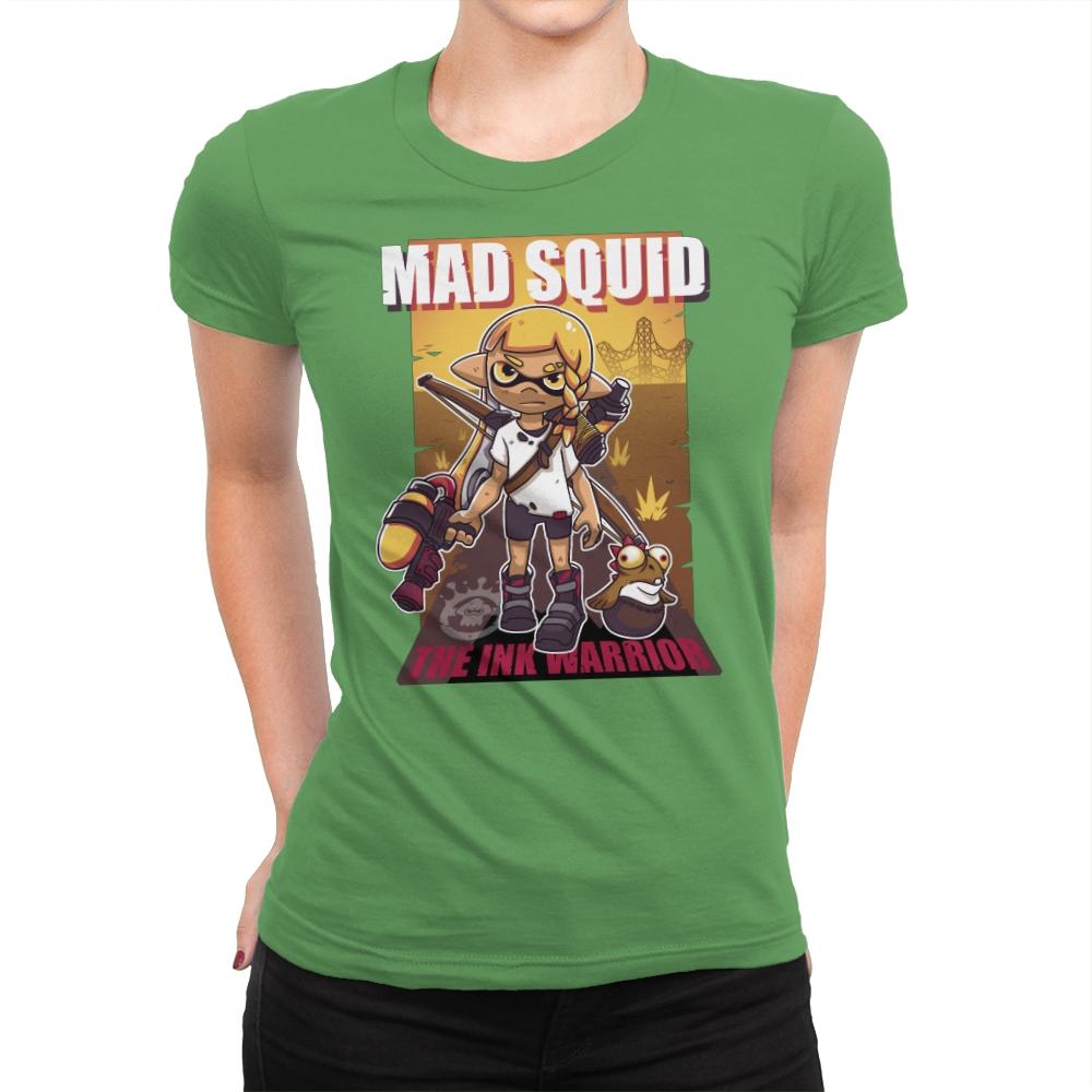 Mad Squid - Womens Premium T-Shirts RIPT Apparel Small / Kelly