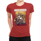 Mad Squid - Womens Premium T-Shirts RIPT Apparel Small / Red