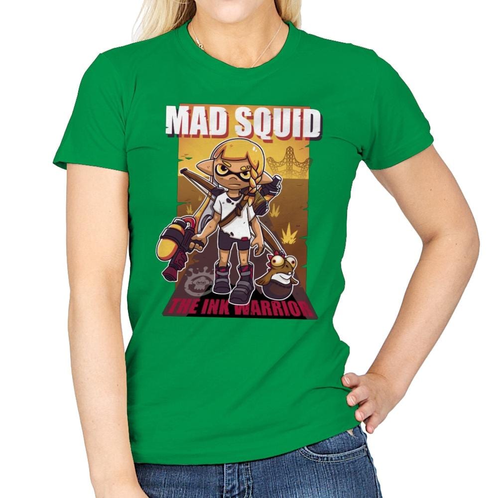 Mad Squid - Womens T-Shirts RIPT Apparel Small / Irish Green