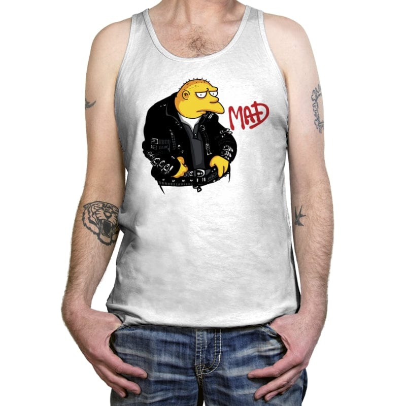 Mad - Tanktop Tanktop RIPT Apparel X-Small / White