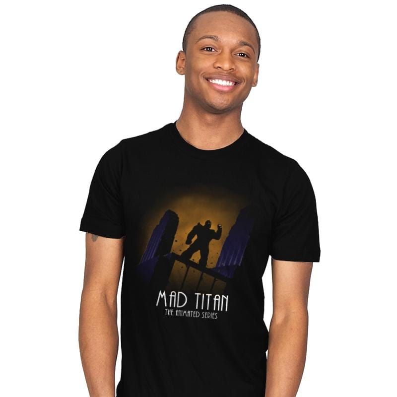 Mad Titan - The Animated Series - Mens T-Shirts RIPT Apparel Small / Black
