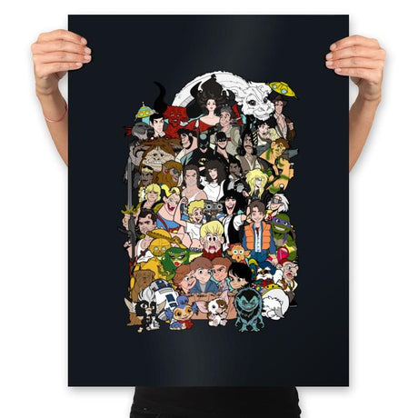 Made of Movies - Best Seller - Prints Posters RIPT Apparel 18x24 / Black