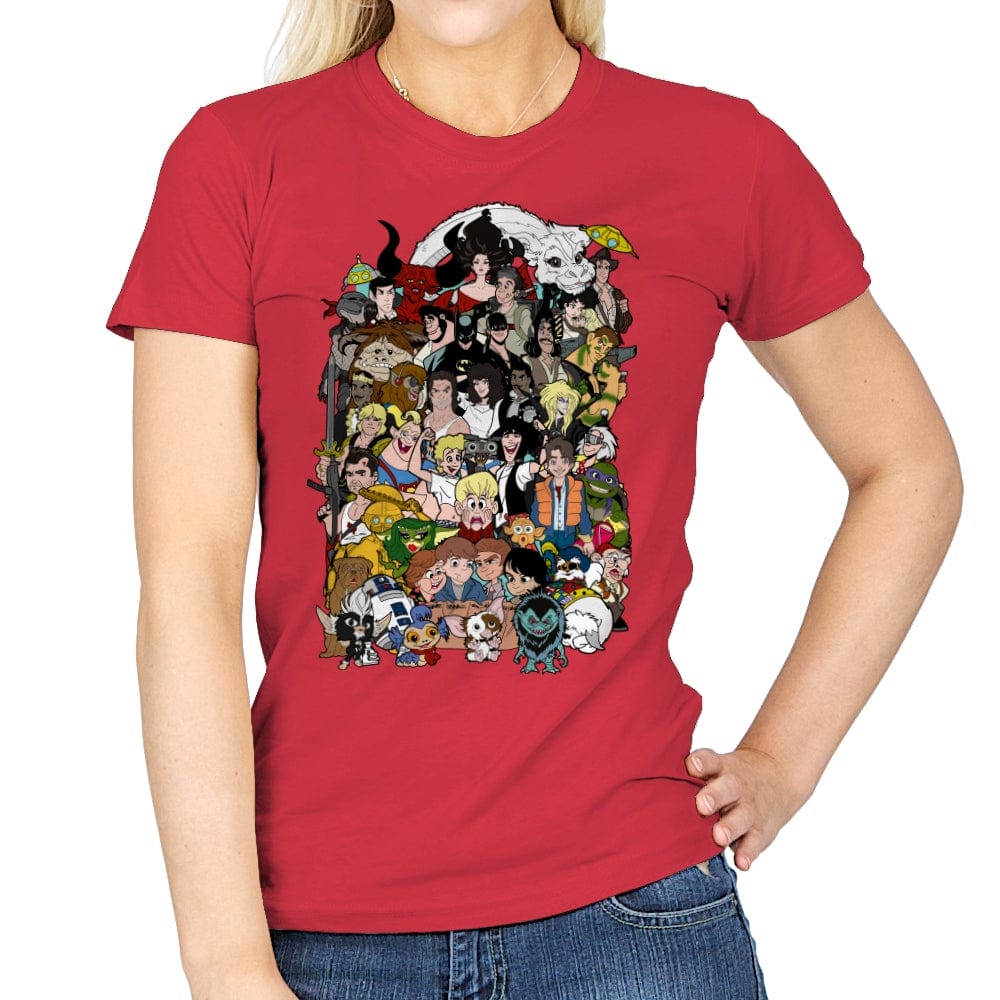 Made of Movies - Best Seller - Womens T-Shirts RIPT Apparel Small / Red