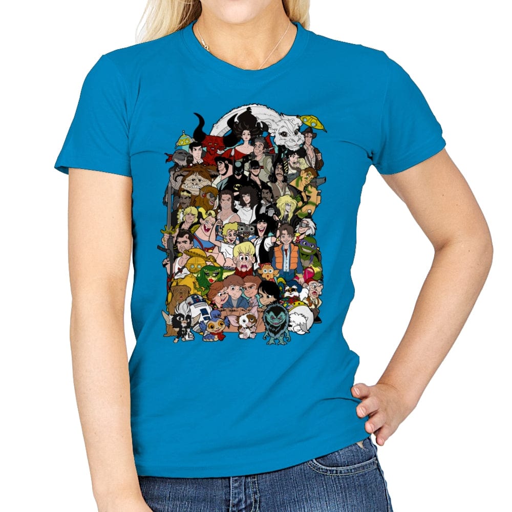 Made of Movies - Best Seller - Womens T-Shirts RIPT Apparel Small / Sapphire