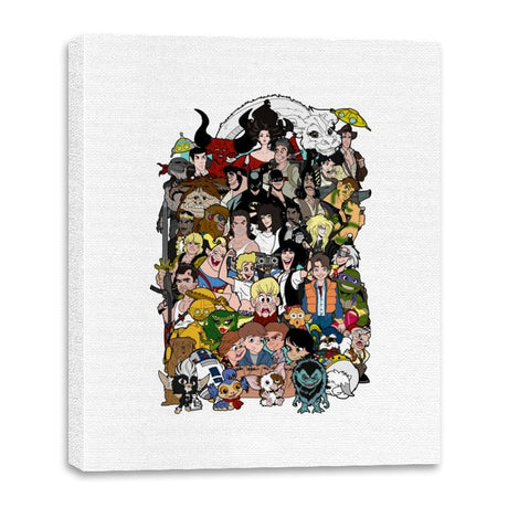 Made of Movies - Canvas Wraps Canvas Wraps RIPT Apparel 16x20 / White