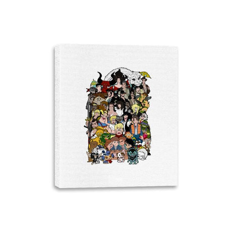 Made of Movies - Canvas Wraps Canvas Wraps RIPT Apparel 8x10 / White