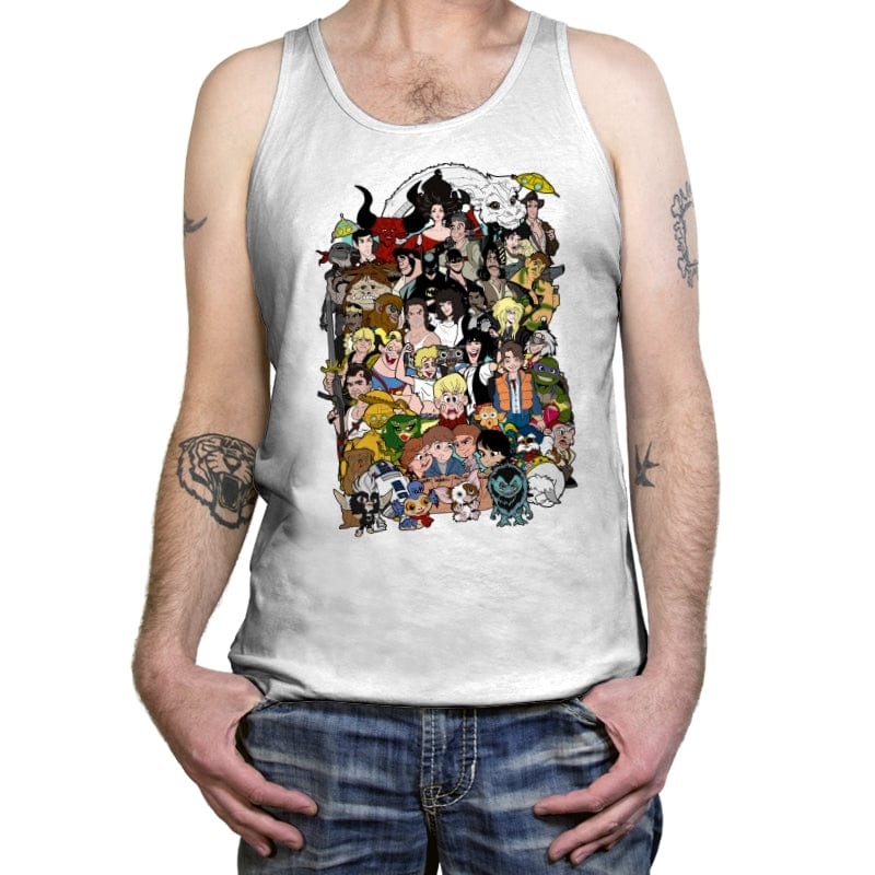 Made of Movies - Tanktop Tanktop RIPT Apparel X-Small / White