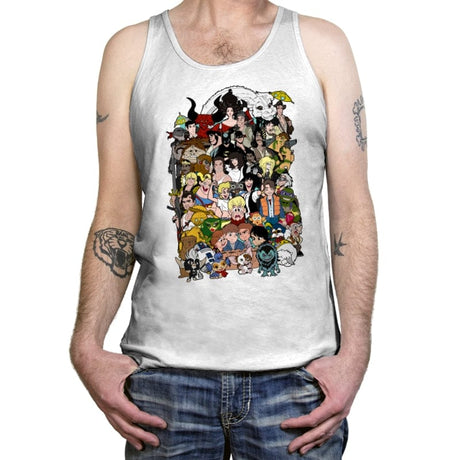 Made of Movies - Tanktop Tanktop RIPT Apparel X-Small / White