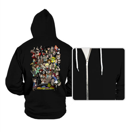 Made of Movies The Sequel - Hoodies Hoodies RIPT Apparel Small / Black