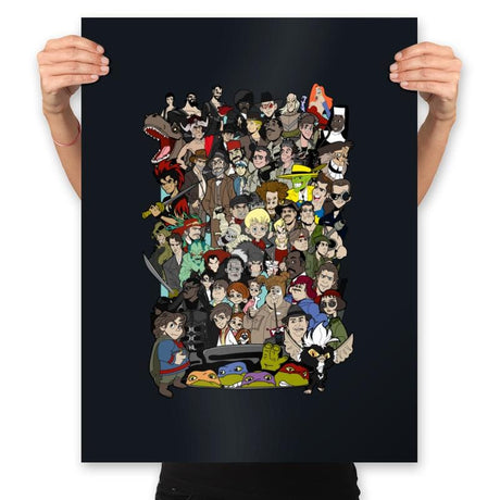Made of Movies The Sequel - Prints Posters RIPT Apparel 18x24 / Black
