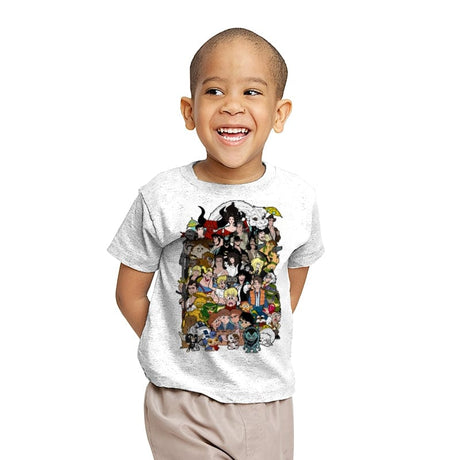 Made of Movies - Youth T-Shirts RIPT Apparel X-small / White