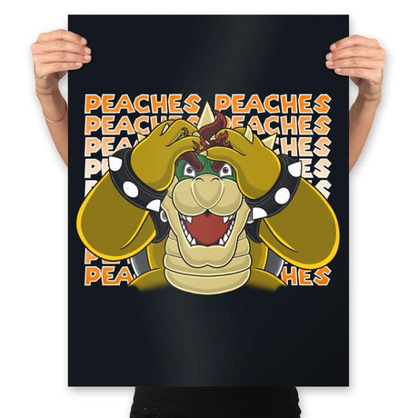 Madness for Peach - Prints Posters RIPT Apparel 18x24 / Black