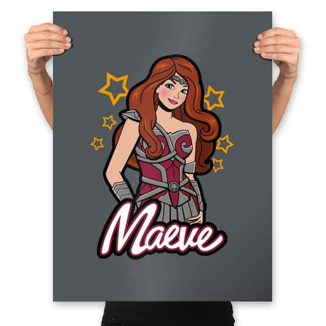 Maeve - Prints Posters RIPT Apparel 18x24 / Charcoal