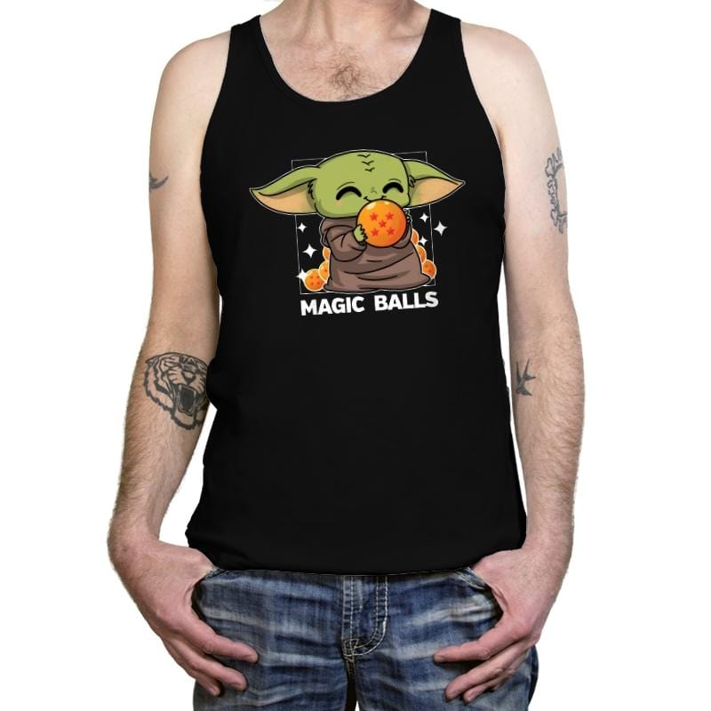 Magic Balls - Tanktop Tanktop RIPT Apparel X-Small / Black