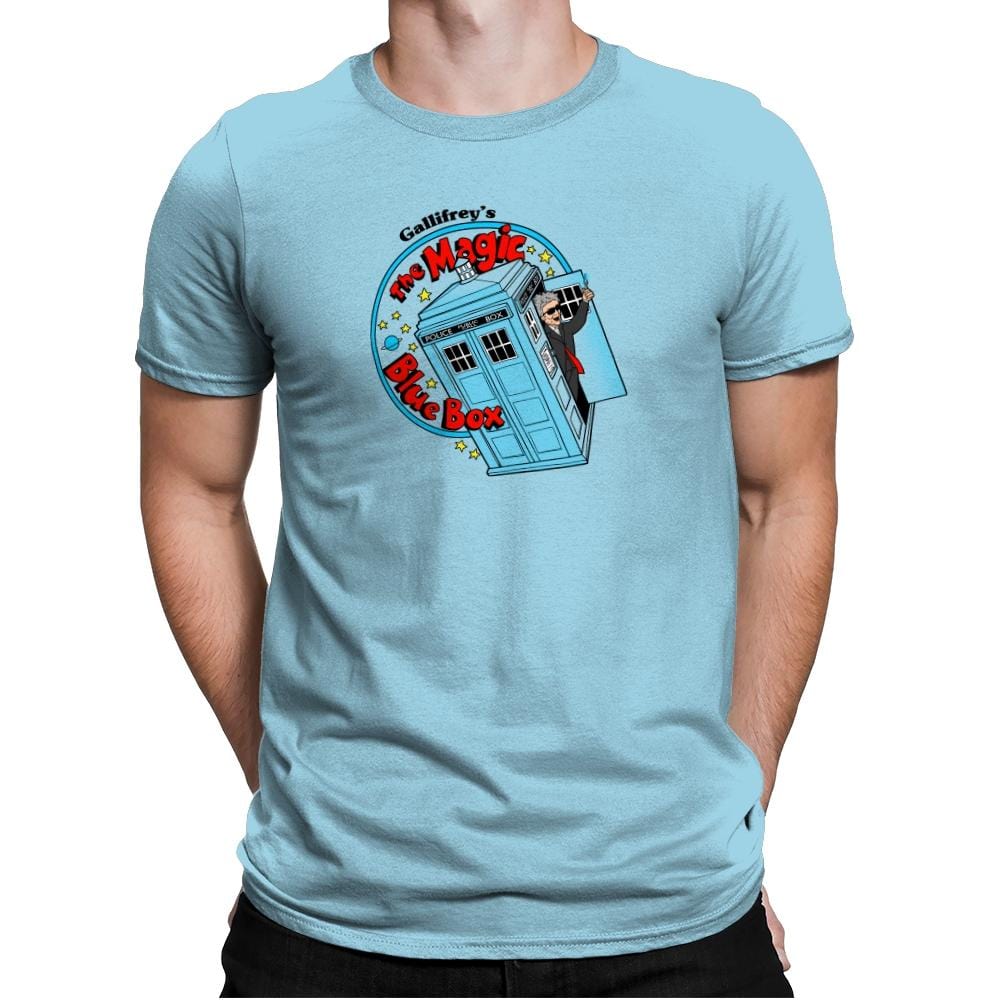 Magic Bluebox Exclusive - Mens Premium T-Shirts RIPT Apparel Small / Light Blue