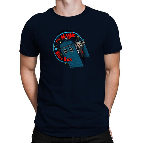 Magic Bluebox Exclusive - Mens Premium T-Shirts RIPT Apparel Small / Midnight Navy