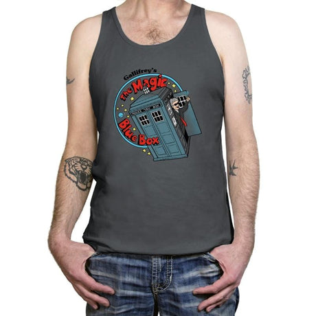 Magic Bluebox Exclusive - Tanktop Tanktop RIPT Apparel X-Small / Asphalt