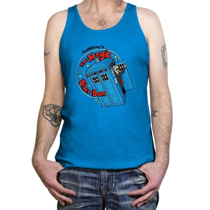 Magic Bluebox Exclusive - Tanktop Tanktop RIPT Apparel X-Small / Neon Blue