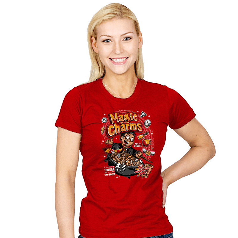 Magic Charms - Womens T-Shirts RIPT Apparel