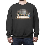 Magic Dinner - Crew Neck Sweatshirt Crew Neck Sweatshirt RIPT Apparel Small / Charcoal