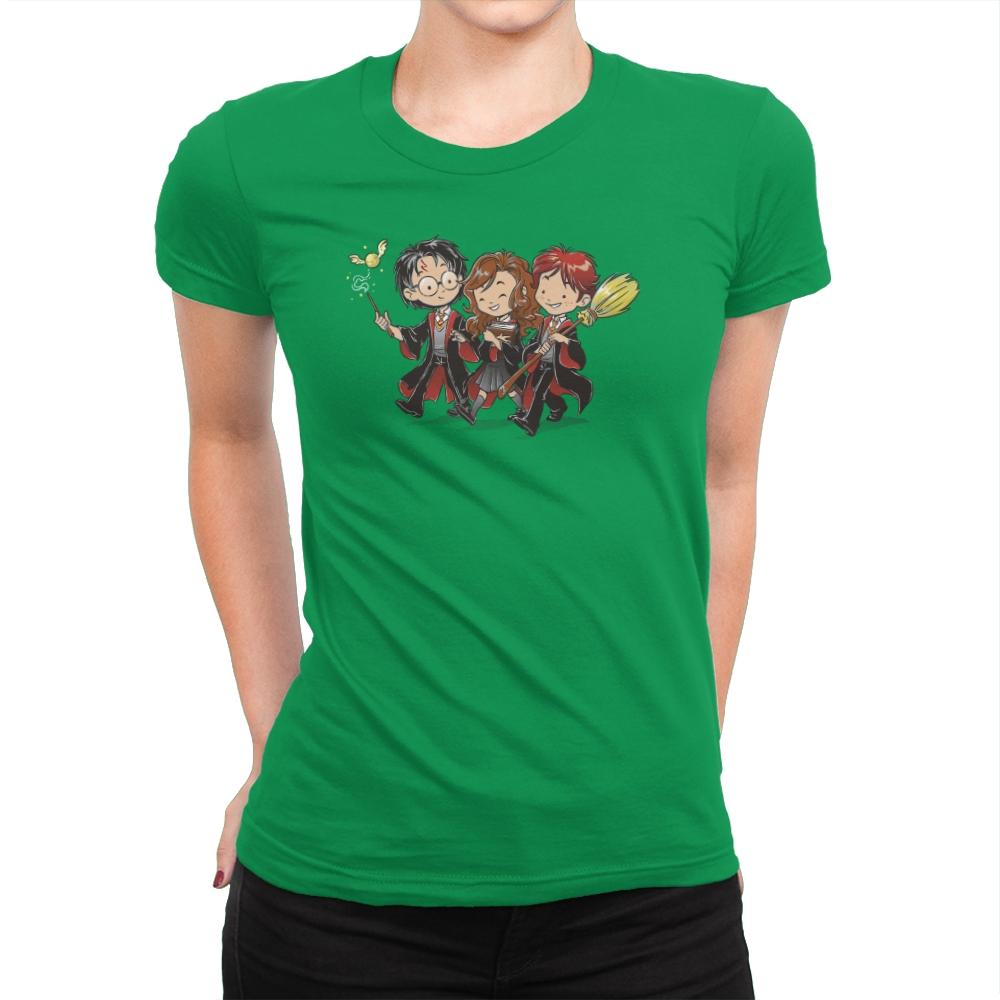Magic Gang - Miniature Mayhem - Womens Premium T-Shirts RIPT Apparel Small / Kelly Green