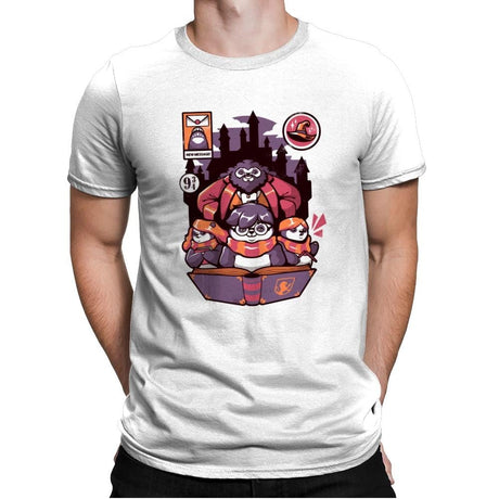 Magic Pandas - Mens Premium T-Shirts RIPT Apparel Small / White