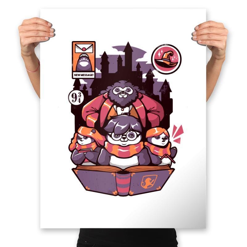 Magic Pandas - Prints Posters RIPT Apparel 18x24 / White