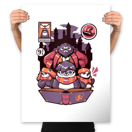 Magic Pandas - Prints Posters RIPT Apparel 18x24 / White