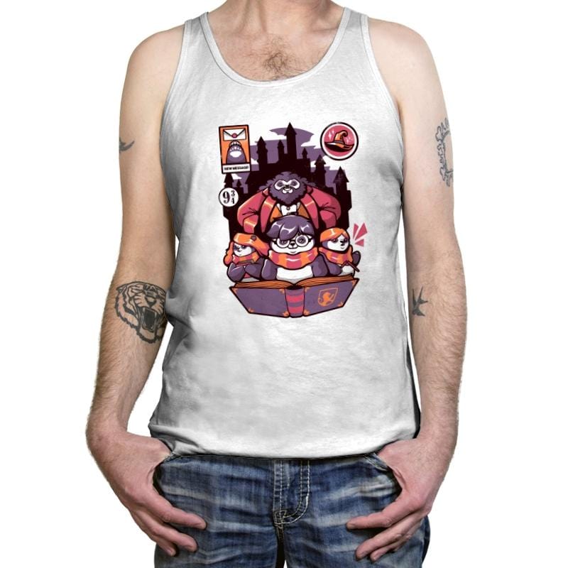 Magic Pandas - Tanktop Tanktop RIPT Apparel X-Small / White