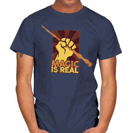 Magic Propaganda - Mens T-Shirts RIPT Apparel Small / Navy