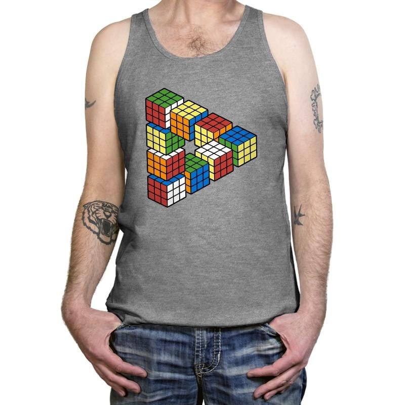 Magic Puzzle Cube Exclusive - Tanktop Tanktop RIPT Apparel
