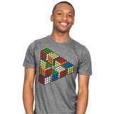Magic Puzzle Cube - Mens T-Shirts RIPT Apparel
