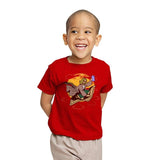 Magic Rug Ride - Youth T-Shirts RIPT Apparel X-small / Red