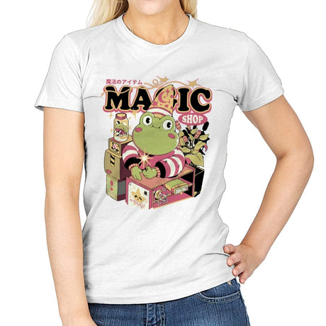 Magic Store - Womens T-Shirts RIPT Apparel Small / White