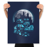 Magical Castle - Prints Posters RIPT Apparel 18x24 / Navy