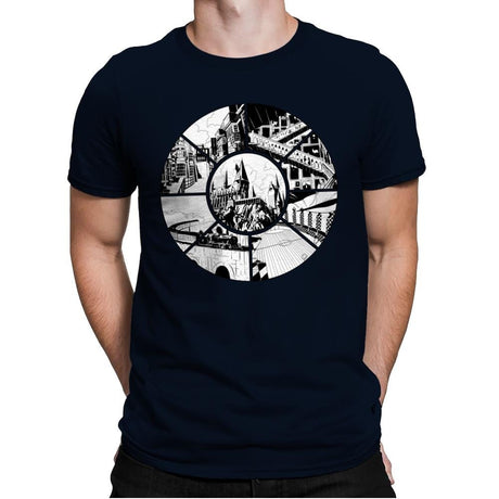 Magical Places - Mens Premium T-Shirts RIPT Apparel Small / Midnight Navy