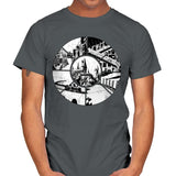 Magical Places - Mens T-Shirts RIPT Apparel Small / Charcoal