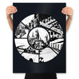 Magical Places - Prints Posters RIPT Apparel 18x24 / Black